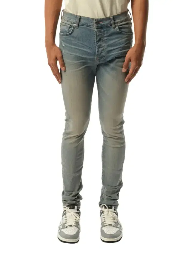AMIRI Stack Jeans in Antique Indigo Blue
