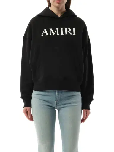 AMIRI Amiri Core Logo Hoodie in Black/white | Thumbnail 1