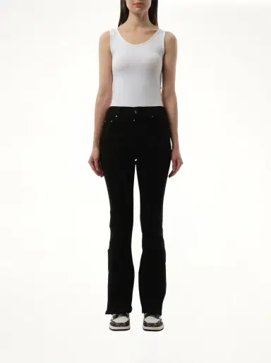 AMIRI Kick Flare Jeans in Black OD | Thumbnail 4 AMIRI Kick Flare Jeans in Black OD | Thumbnail 4