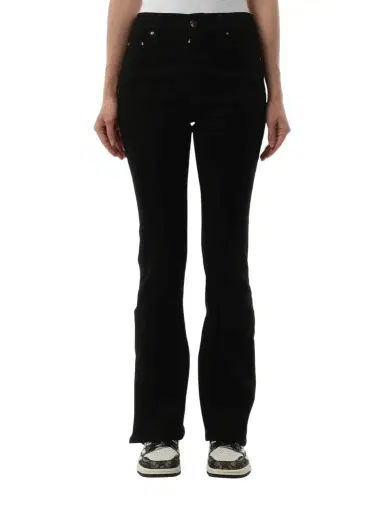 AMIRI Kick Flare Jeans in Black OD | Thumbnail 1 AMIRI Kick Flare Jeans in Black OD | Thumbnail 1