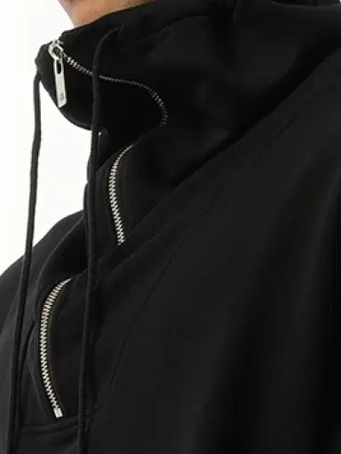 Helmut Lang Funnel Neck Sweatshirt | Thumbnail 2 Helmut Lang Funnel Neck Sweatshirt | Thumbnail 2