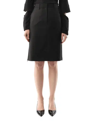 Helmut Lang Car Zip Skirt | Thumbnail 1 Helmut Lang Car Zip Skirt | Thumbnail 1