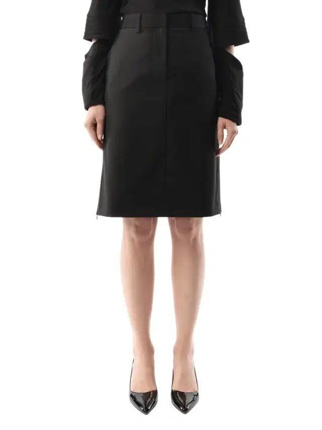 Helmut Lang Car Zip Skirt
