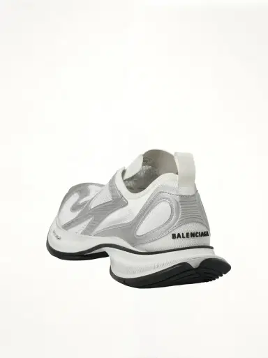 Balenciaga Circuit Sneaker in White/silver | Thumbnail 2