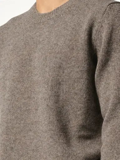 Maison Margiela Wool Knit Sweater in Grey/brown Grey | Thumbnail 2