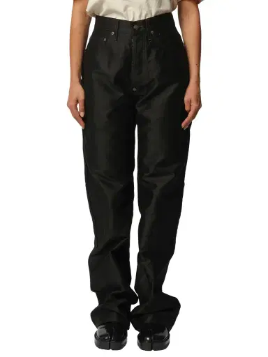 Maison Margiela Cotton Satin 5 Pocket Pants | Thumbnail 1