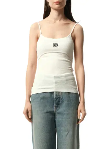 Loewe Anagram Strappy Top | Thumbnail 1 Loewe Anagram Strappy Top | Thumbnail 1