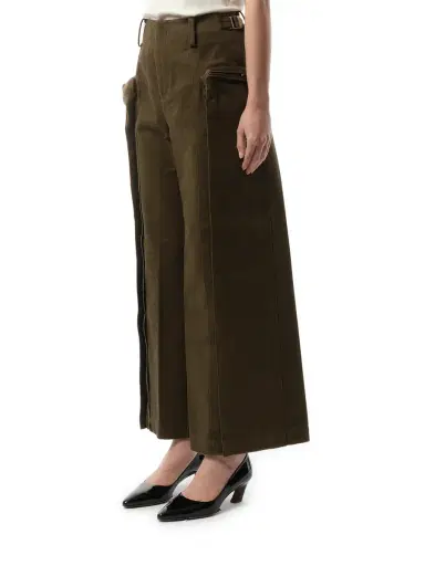 FAX COPY EXPRESS Oversized Cargo Pants in Olive Green | Thumbnail 5 FAX COPY EXPRESS Oversized Cargo Pants in Olive Green | Thumbnail 5