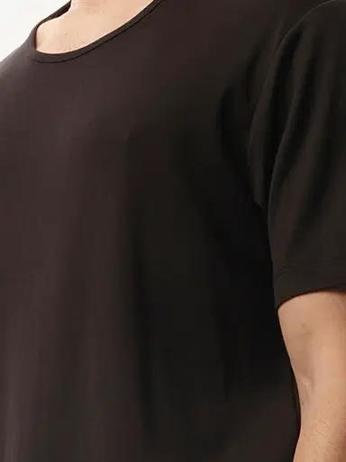 Lemaire Rib U Neck T-shirt | Thumbnail 2 Lemaire Rib U Neck T-shirt | Thumbnail 2