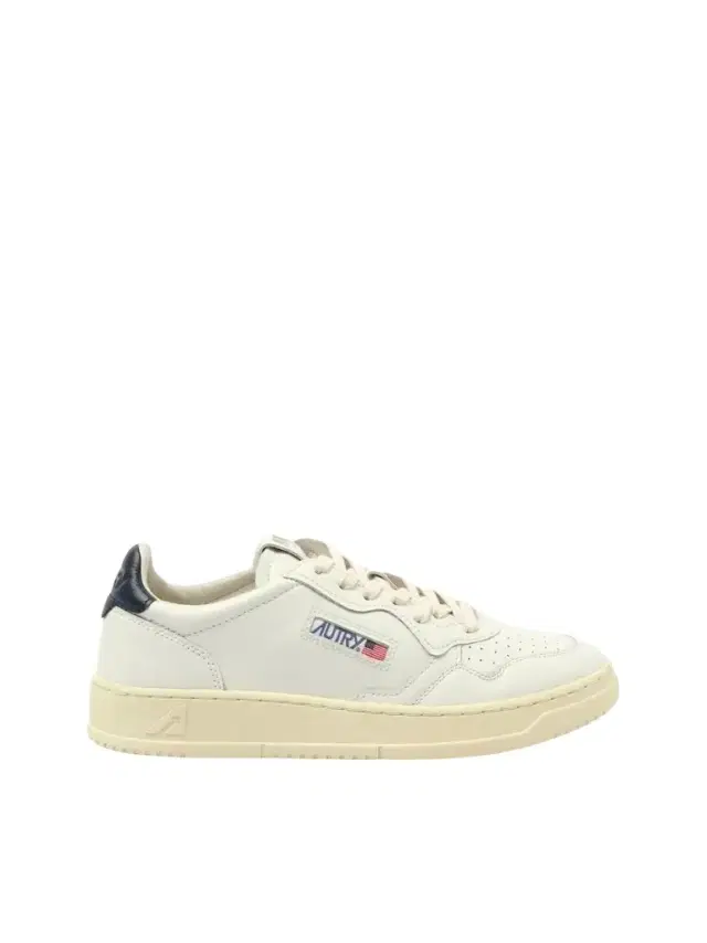 Autry Medalist Low Sneakers in White/space White