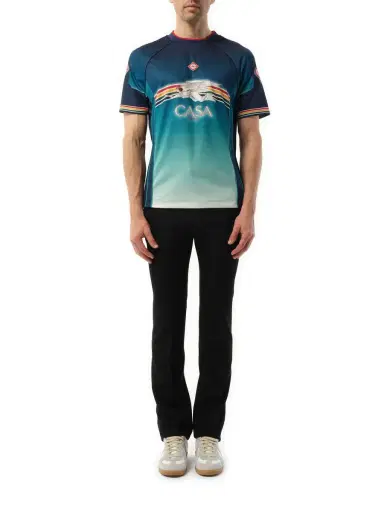 Casablanca Casa Printed Football Top | Thumbnail 4 Casablanca Casa Printed Football Top | Thumbnail 4