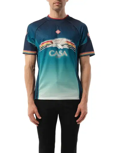 Casablanca Casa Printed Football Top | Thumbnail 1 Casablanca Casa Printed Football Top | Thumbnail 1