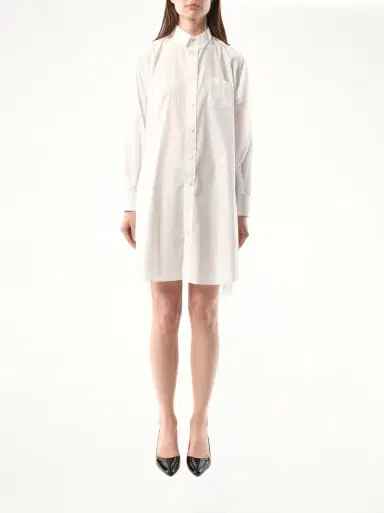 Sacai Cotton Poplin Dress | Thumbnail 4 Sacai Cotton Poplin Dress | Thumbnail 4
