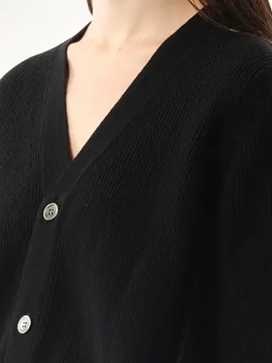 Sacai Wool Knit x Cotton Poplin Cardigan | Thumbnail 2 Sacai Wool Knit x Cotton Poplin Cardigan | Thumbnail 2