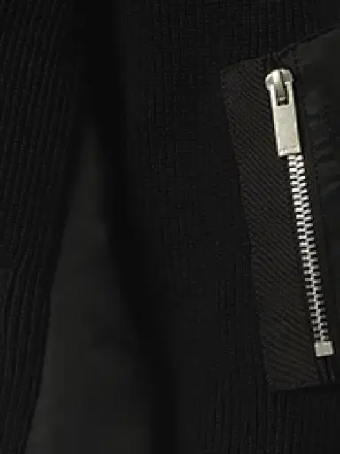 Sacai Nylon Twill Knit Cardigan | Thumbnail 2