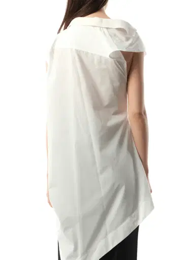 Sacai Cotton Poplin Polo Shirt | Thumbnail 6 Sacai Cotton Poplin Polo Shirt | Thumbnail 6