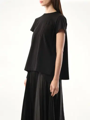 Sacai Cotton Poplin x Jersey T-shirt | Thumbnail 2 Sacai Cotton Poplin x Jersey T-shirt | Thumbnail 2