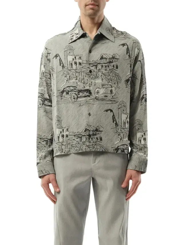 Jacquemus La Chemise Corto Capri Cars