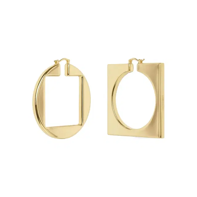 Jacquemus Les Creoles Rond Carre