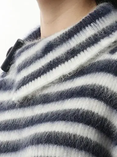 Jacquemus Le Pull Marina in Navy/multicolour | Thumbnail 2