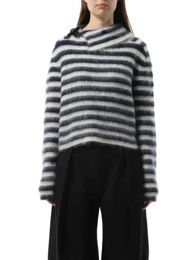 Jacquemus Le Pull Marina in Navy/multicolour | Thumbnail 1