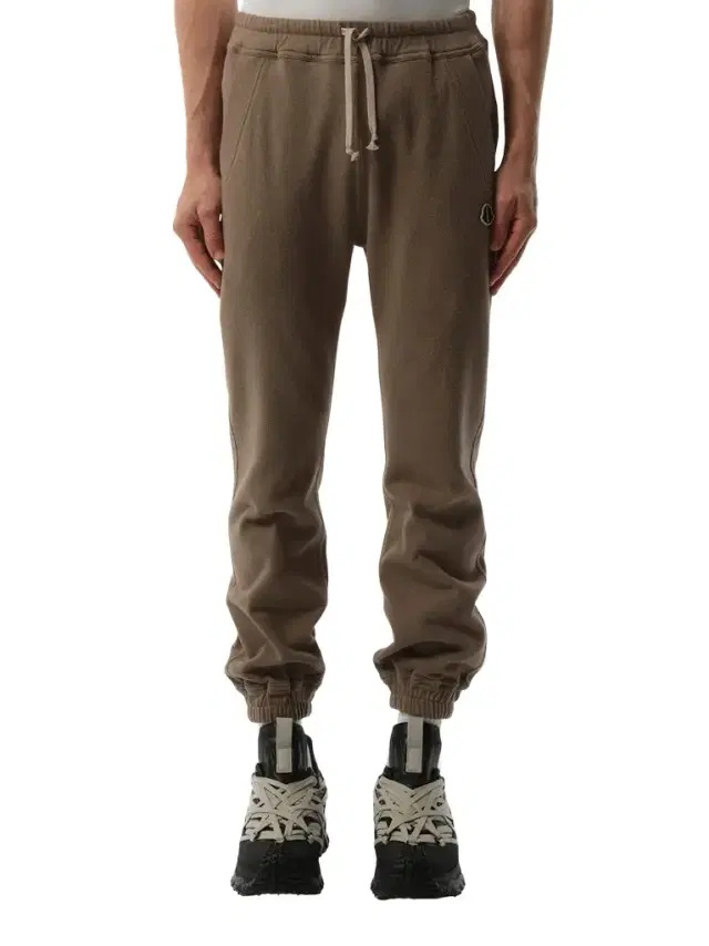 Rick Owens Rick Owens x Moncler Joggers in Dust Brown