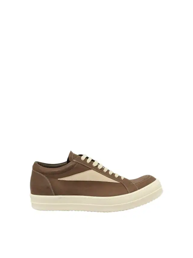 Rick Owens Vintage Sneaks in Fawn/milk Brown