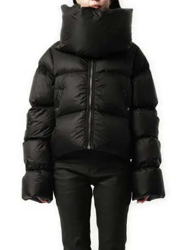 Rick Owens Funnelneck Down Jacket | Thumbnail 1 Rick Owens Funnelneck Down Jacket | Thumbnail 1