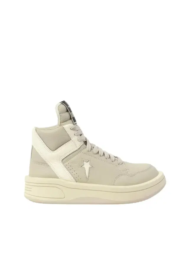 RICK OWENS DRKSHDW Drkshdw x Converse Turbowpn in Oyster/white Beige