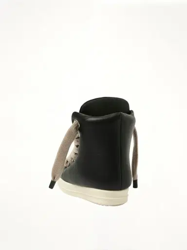 Rick Owens Jumbo Laced Padded High Sneaks in Black/milk | Thumbnail 2 Rick Owens Jumbo Laced Padded High Sneaks in Black/milk | Thumbnail 2