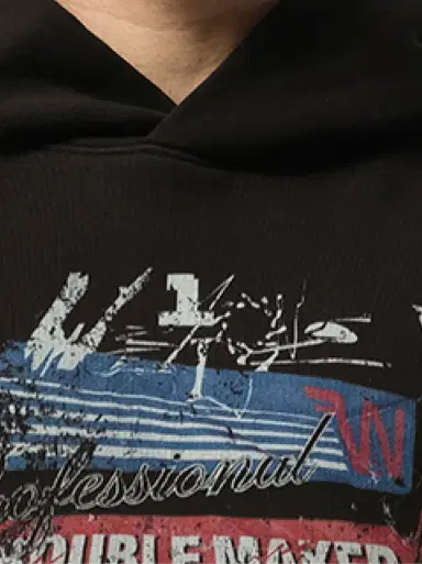We11Done Vintage Collage Hoodie | Thumbnail 2