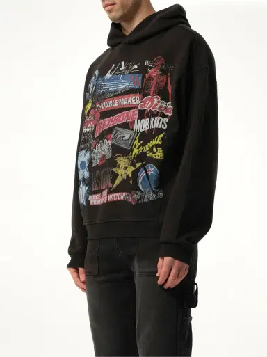We11Done Vintage Collage Hoodie | Thumbnail 5