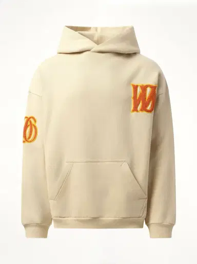We11Done Boucle Letter Logo Hoodie | Thumbnail 3