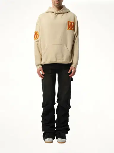 We11Done Boucle Letter Logo Hoodie | Thumbnail 4