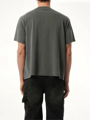 We11Done Multi-logo T-shirt in Charcoal Black | Thumbnail 6 We11Done Multi-logo T-shirt in Charcoal Black | Thumbnail 6