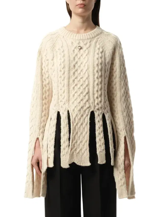 Coperni Shredded Knit Sweater