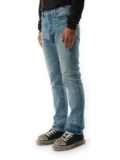 DOUBLET Care Denim Pants in Indigo Blue | Thumbnail 5