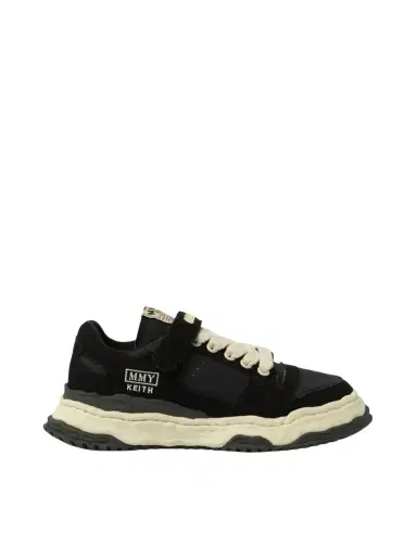 Maison MIHARA YASUHIRO Keith OG Low Top Sneaker in Black/white Black | Thumbnail 1