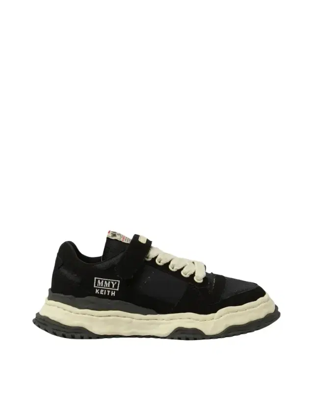 Maison MIHARA YASUHIRO Keith OG Low Top Sneaker in Black/white Black