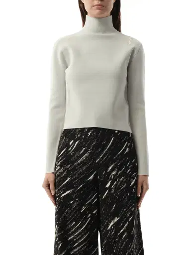 Marni Turtleneck Sweater in Tonic Grey | Thumbnail 1 Marni Turtleneck Sweater in Tonic Grey | Thumbnail 1
