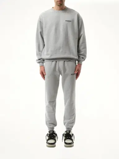 Represent Represent Owners Club Sweatshirt in Ash Grey/black Grey | Thumbnail 4