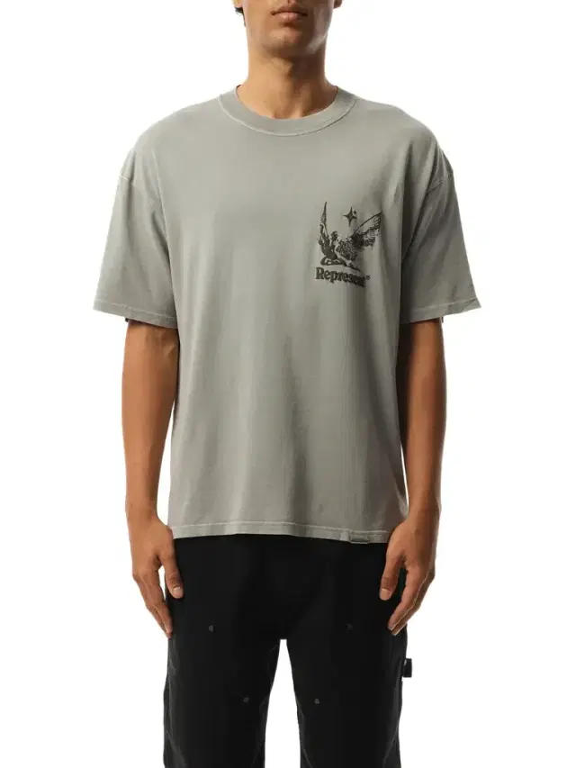 Represent Spirits of Summer T-shirt in Mist Grey