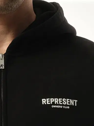 Represent Represent Owners Club Zip Hoodie | Thumbnail 2