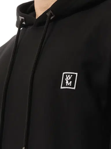 WOOYOUNGMI Wym Patch Hoodie | Thumbnail 2 WOOYOUNGMI Wym Patch Hoodie | Thumbnail 2