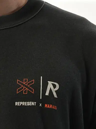 Represent Represent x Marais Logo Lock Up T-shirt | Thumbnail 2