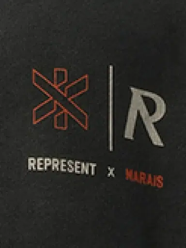 Represent Represent x Marais Logo Lock Up Hoodie | Thumbnail 2