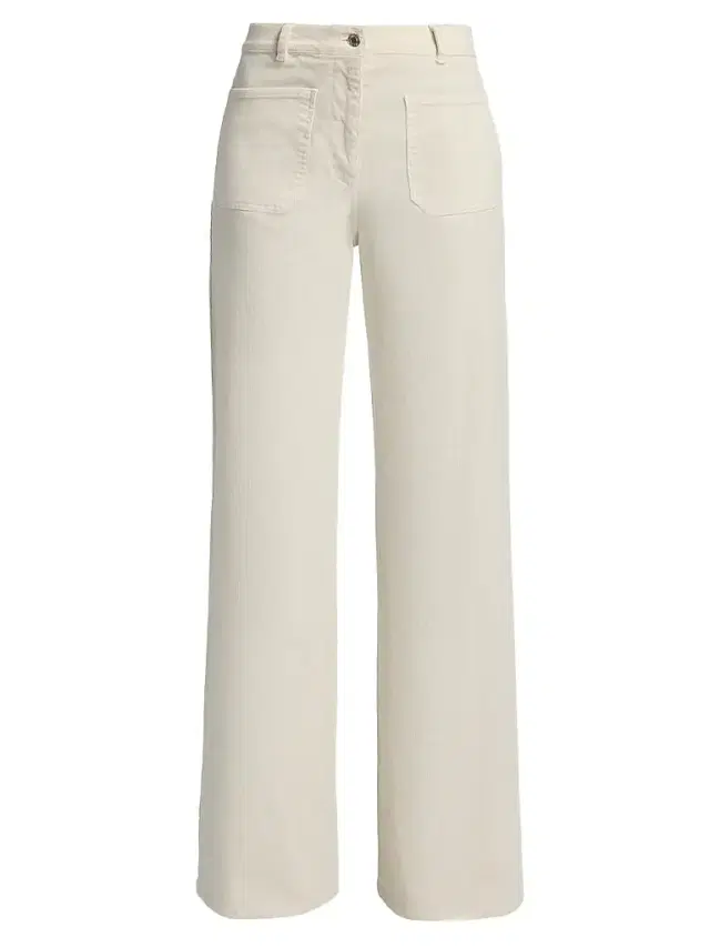 Nili Lotan Women's Florence Flared Cotton-Blend Corduroy Pants
