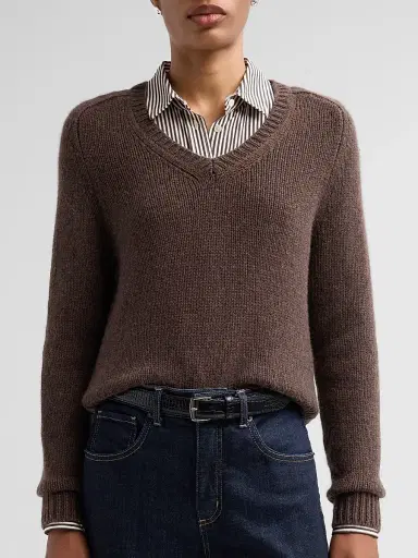 Nili Lotan Women's Vicki Cashmere-Wool Sweater | Thumbnail 5 Nili Lotan Women's Vicki Cashmere-Wool Sweater | Thumbnail 5