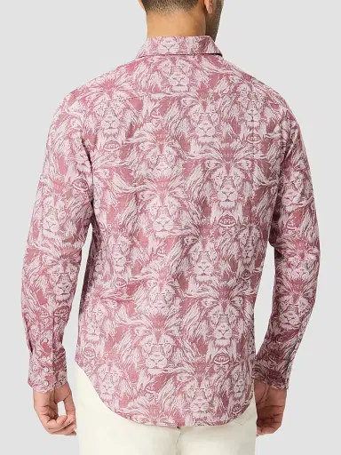 Robert Graham Men's Dubois Cotton Woven Shirt | Thumbnail 3 Robert Graham Men's Dubois Cotton Woven Shirt | Thumbnail 3
