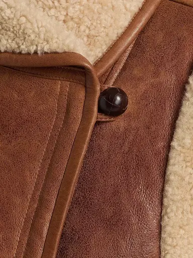 Isabel Marant Women's Alime Leather & Shearling Vest | Thumbnail 7 Isabel Marant Women's Alime Leather & Shearling Vest | Thumbnail 7